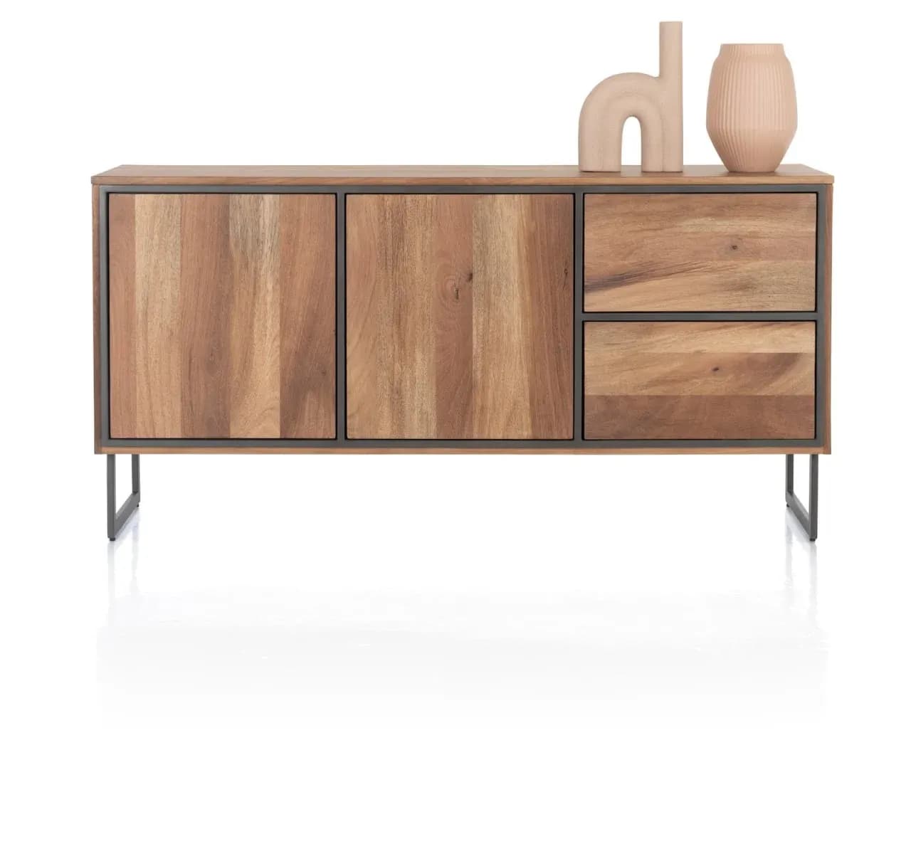 Trapani, Sideboard 160 cm - 2-Türen + 2-Laden