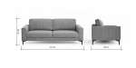 99442a23e141d11d87862b6c079a36d6a08d6d40 Global Family 3 Sitzer Sofa Oviedo BemFreisteller 102358