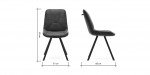 fc90c92a4a58ccf33421e40dd00a663a6a5a15da na Polsterstuhl Wesley 10 graphite bemFreisteller 106941