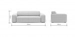 8e2141e3575d98d90313cc2cd9c61af26eac09c7 na Sofa Denver naturel bemFreisteller 108731