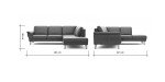 8b7875e1ec3751ddf6d1c464bd9728d57f66d3c9 na Polsterecke Rockport A bemfreisteller 1 dark grey 117756