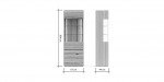b8007f0a6d5eff3af0f7140fb82af6ba1e3c9e29 na Vitrine Hillsboro bemFreisteller 117780