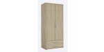 d6dee8a38371dd12b50da8f62eba9a8ef72b9378 Drehtuerenschrank Eiche 2 T re Freisteller