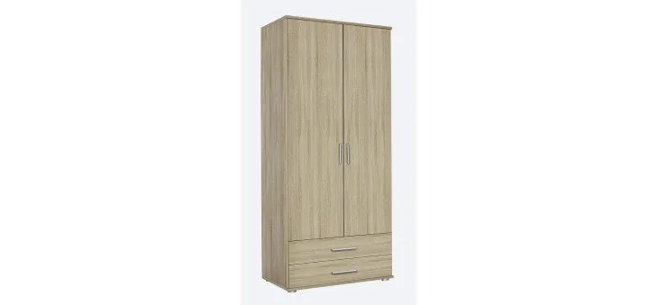d6dee8a38371dd12b50da8f62eba9a8ef72b9378 Drehtuerenschrank Eiche 2 T re Freisteller