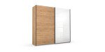 2dc27b21f55ccaf0815d7468f14526e41f4370d8 Schwebet renschrank ROMAN Eiche Glas Champagner FS 1