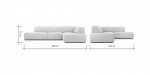 3ff713b4bedb6d10254737cdb97f60aeb52e9d75 gf Polsterecke Elementos bemfreisteller light grey 137985