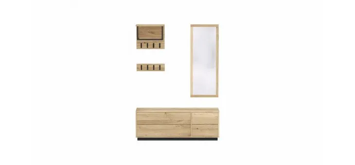 422cc6e26663b85abb191c91e1b3ab7397ccb17e na Garderobenkombination Williston masterbild Wildeiche bianco ge lt sandgestrahlt 141475