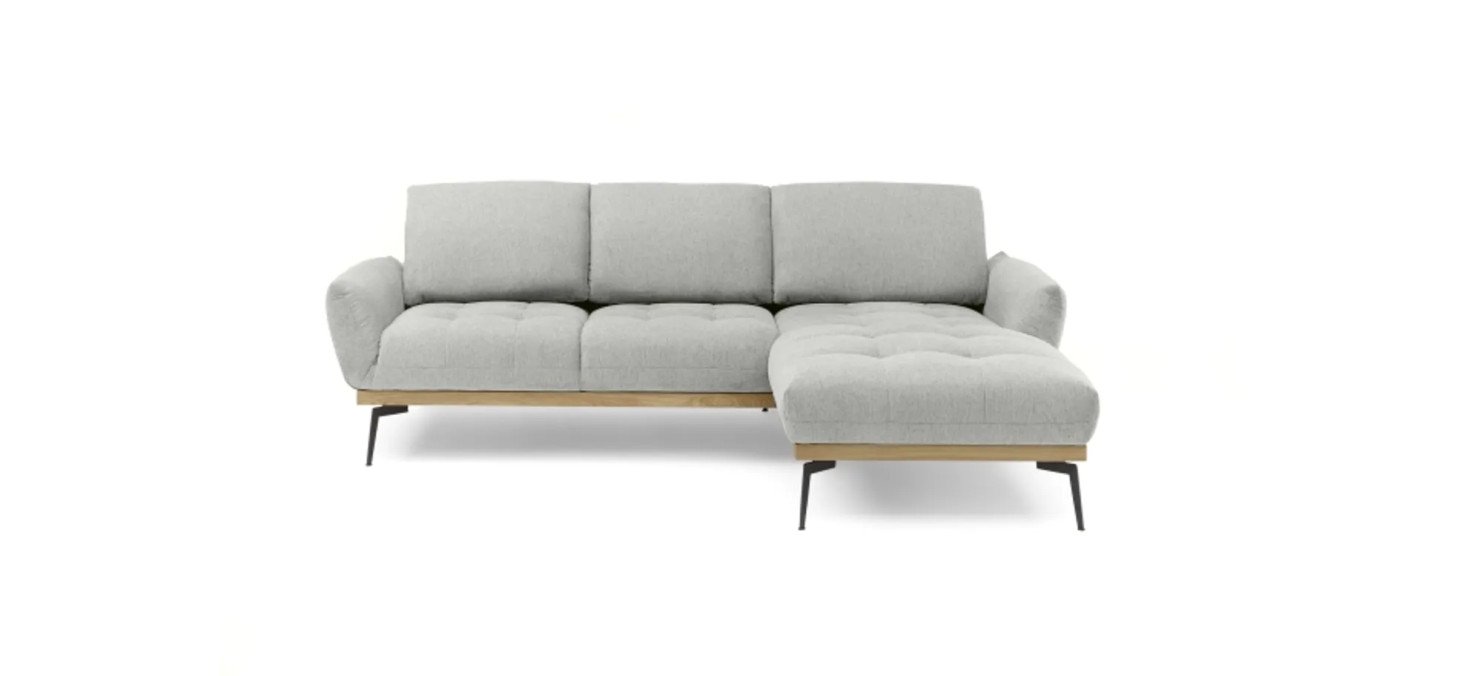 9bcfe509803d1df90b146b337e079930fab7a7c0 Ecksofa EDDIE hellgrau Masterbild