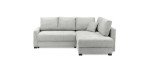 fd84b5100edac9b94b05f96859d95f8fbd8f5bb0 Ecksofa EDWIN hellgrau Masterbild