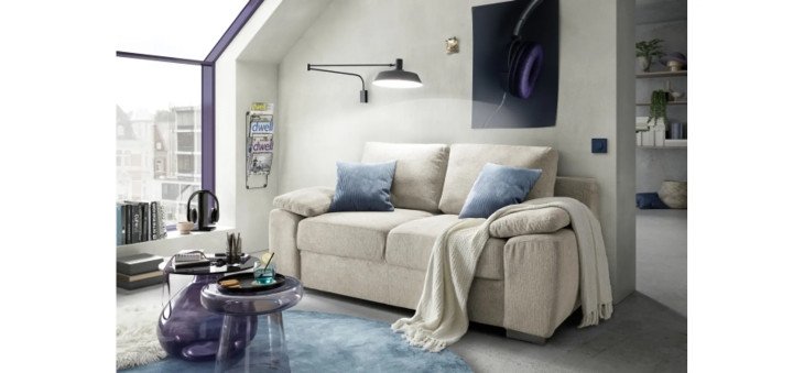 f3498fc1777db3cfcb8461bb0359a3a6197f9930 Sofa EMIEL beige Milieubild 1