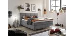 8b830457116734e773bc068cd7ac9817cc02c377 Bett ALICA 180x200cm Grau BT MAILIN Milieubild 1