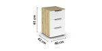 ca5ca62bd32e125f3ab3824d1ac582222f5d4e2f Nako RIPP Eiche Dekor Glas Wei Bema ung