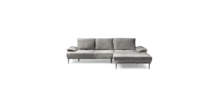 2ee63edd9f40540905084bb364545fbad2beeaa5 Ecksofa ENRIK silberfarben Masterbild