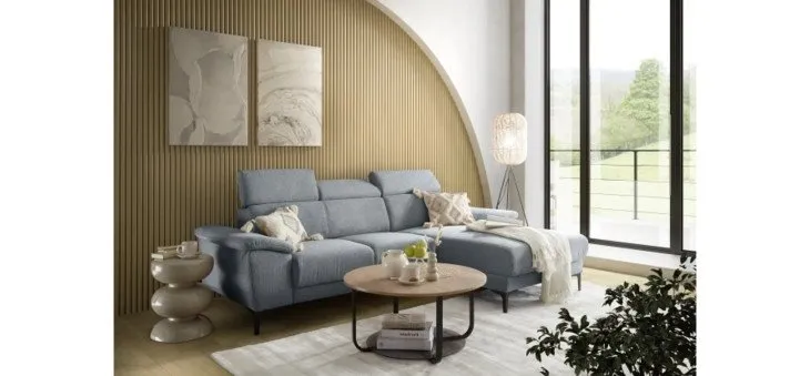 bb4e07d3ca7fbb6e5b1296b42a5e2cbe16b1b641 Ecksofa EZRA dunkelgrau Milieubild 1