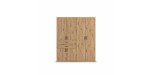 38e5030066f9b47b87121e95ff412b3938c70f5c Dreht renschrank Maika 180 cm Eiche Dekor Freisteller 2