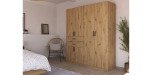 f3ea33f7469a9b00a85131437ce68d7cac3c0e51 Dreht renschrank Maika 180 cm Eiche Dekor Milieu 1