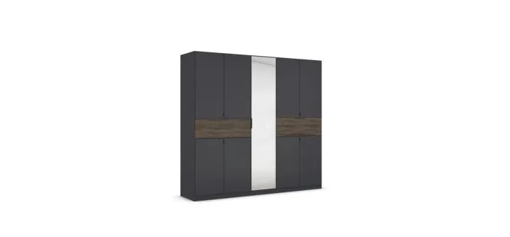 27e2e2a09970e070769d7ca9109e85751358fa25 Dreht renschrank Ticao B 226 cm Grau Metallic Freisteller 1