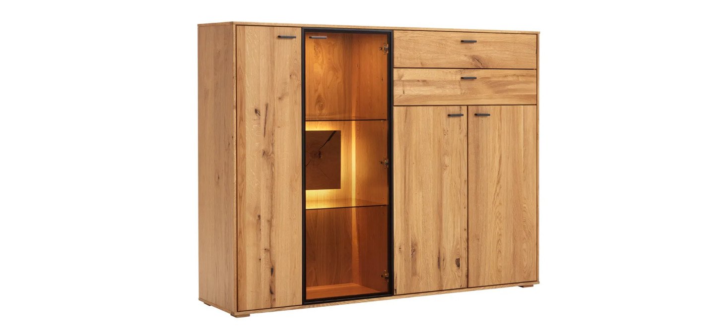 a7ed138f57e534be73782e5138210f798a9206a4 gf 25 Highboard Fibra eiche teilmassiv mit Beleuchtung ma 004 3 01