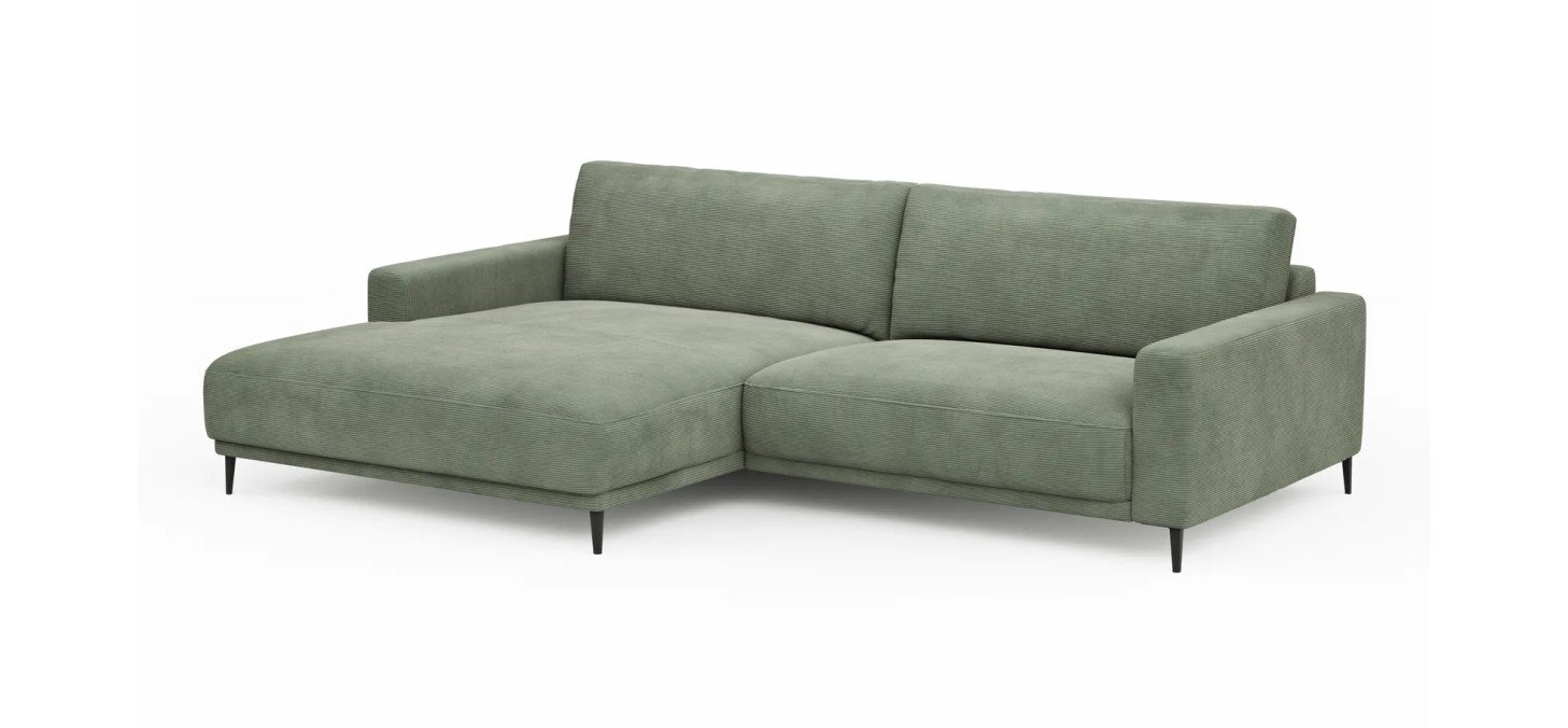7c48c6f3e5f58072077d2db4f2e10b8d76feeba8 gf Ecksofa Solero Stoff Feincord Olive freisteller 2 144986