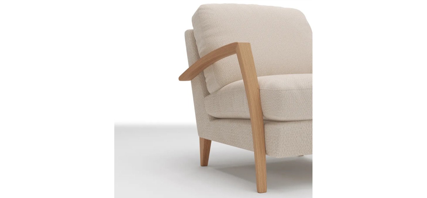 0df2d7ec5f30e89aac193c14d4cd3038b7b44b98 na Sessel Karasu creme detailbild 2 145364