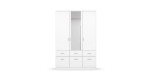 64e65105d1883bfa80f674027d1cbc8165c1e907 Dreht renschrank ROYAN B 136 cm Wei Spiegel Freisteller 2