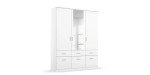 fa7c37391a32761e26d2d5d39b09ae6c4ec645d5 Dreht renschrank ROYAN B 136 cm Wei Spiegel Freisteller 1