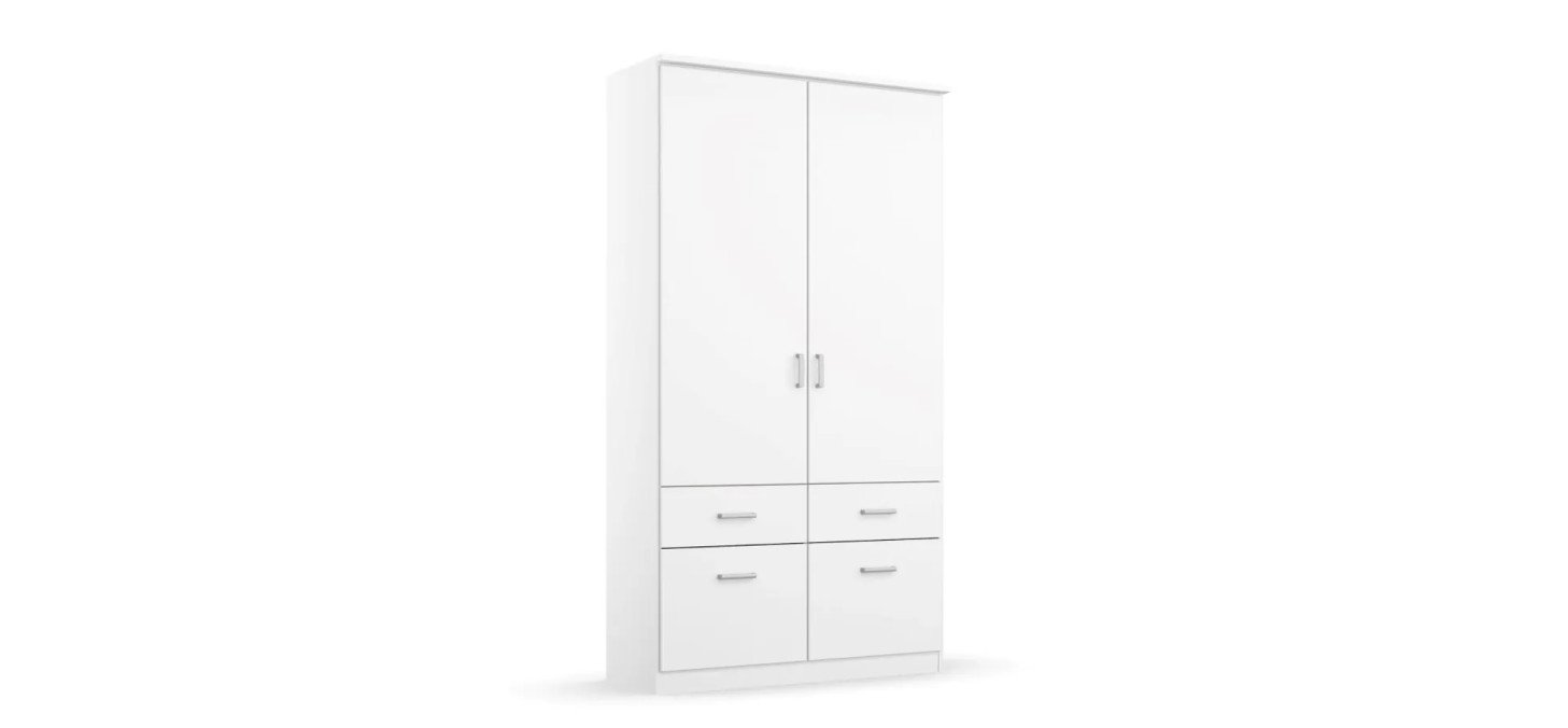 07e2e63627cc030930ec115429bb4a01b99609de Dreht renschrank ROYAN B 91 cm Wei l Freisteller 1