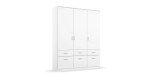 15ebc475a5059583a2b493e89c617db99f731a08 Dreht renschrank ROYAN B 136 cm Wei l Freisteller 1