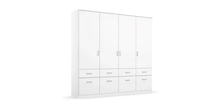 97f21901862ff3ddf733c7fc5d34b8f9cbc6be56 Dreht renschrank ROYAN B 181 cm Wei l Freisteller 1