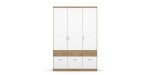 4afeaa01b70b90357118557dbabe152c39beaae8 Dreht renschrank ROYAN B 136 cm Eiche Artisan Wei Freisteller 2