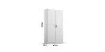 e071b604ead5dcad2e2465f1dd14fcf2c8ad14a1 Schrank RHONDA B 91 cm H 197 cm Detailbild Bema ungen