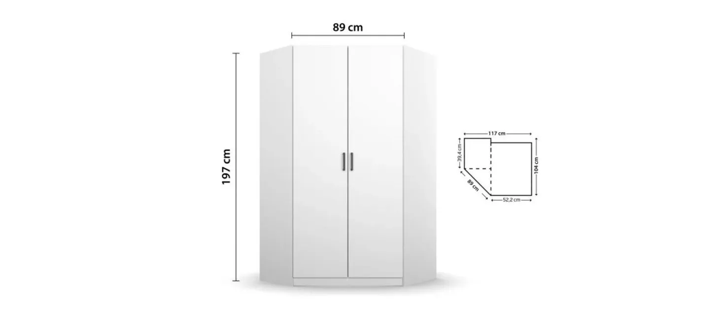 4ae35d3221a4f47f614a7c0255156dca68385dee Eckschrank RHONDA Detailbild Bema ungen