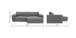 e664d4bc24a3be0265f122162ecdeb756123c60a na Polsterecke Lilaia creme bemFreisteller 3028122