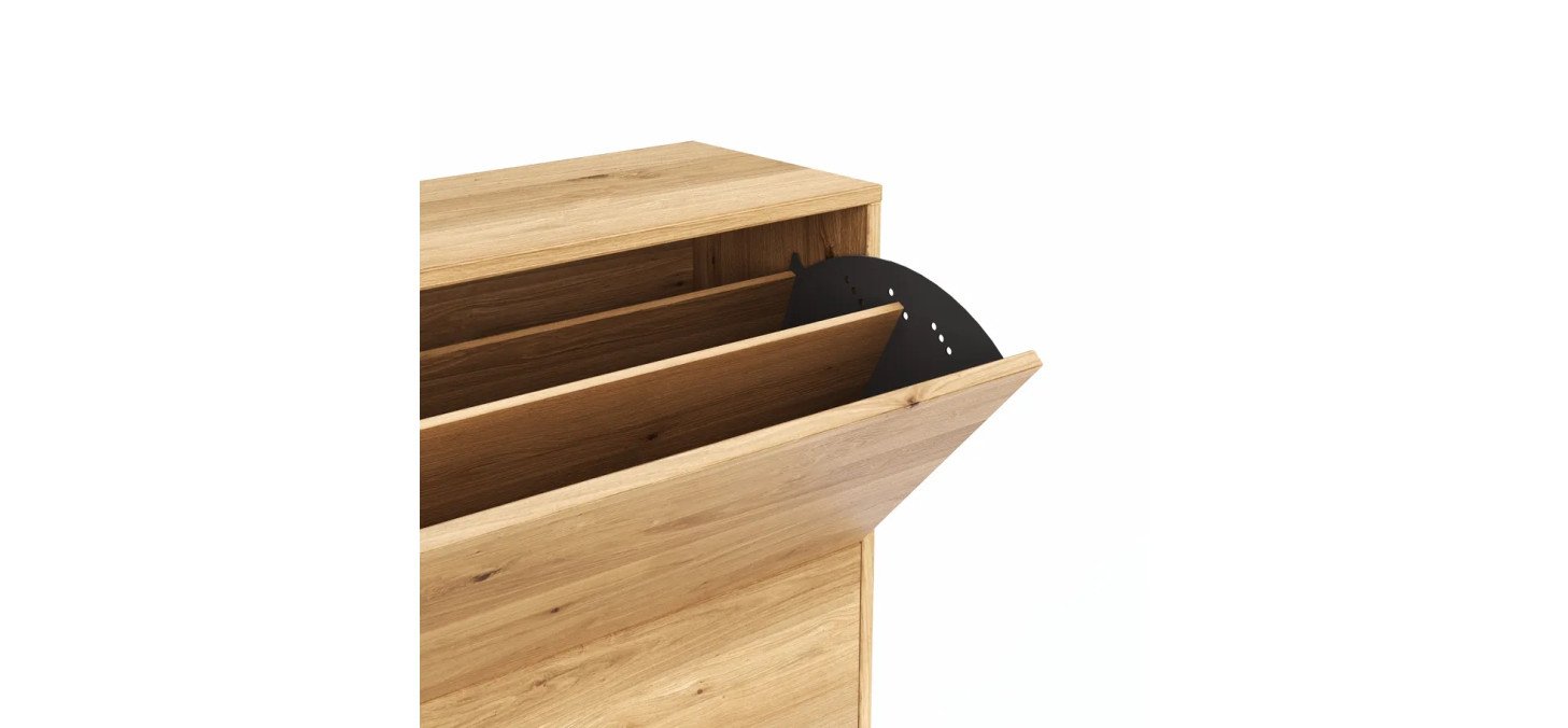 ad78c04771aca30447692702b2135463e7a9c782 na Schuhschrank Williston detailbild 2 Wildeiche massiv ge lt sandgestrahlt 134476