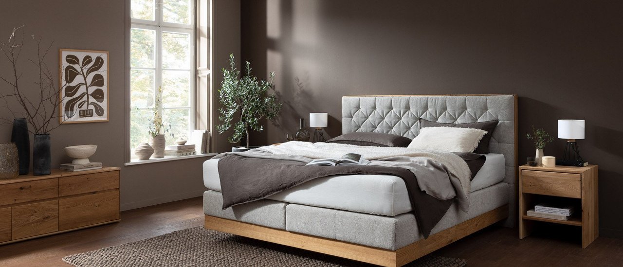 na 25 boxspringbett alpinluxe stoff beige mi 001