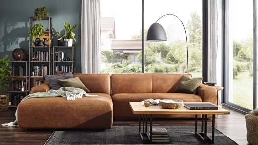 natura ecksofa denver stoff braun milieu 1