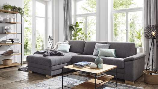 Graues Sofa