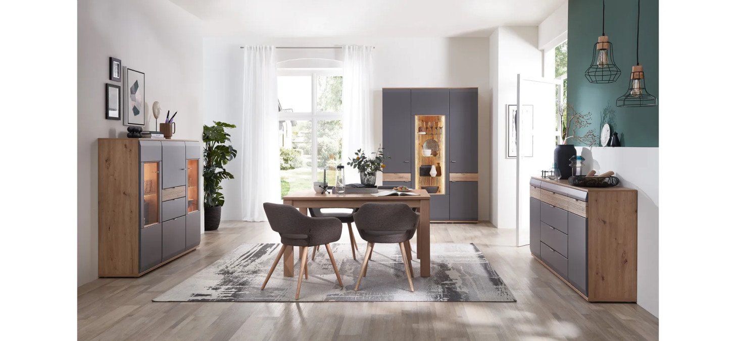 1c4ce859375f878de1152b1d6ec244c6585572b8 em teolo speisezimmer Steingrau Alteiche B15071 A15040 C18060 herstellerfoto milieu