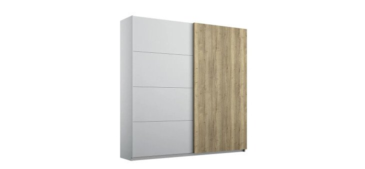 19eba65b7eee9666d9c39f164edc8b58c8451a46 Schwebet renschrank Hellgrau Eiche Dekor 2 T ren Freisteller