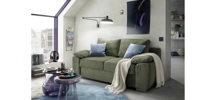 a250b40a99743815b42871ef4067bc1b32a2fbd2 Sofa EMIEL gruen Milieubild 1