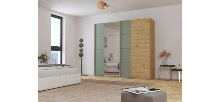 eb131d6eb55ebe161fc5e25496b2252d4c8238ef Schwebet renschrank B 226 cm Eiche Salbei Milieu 1