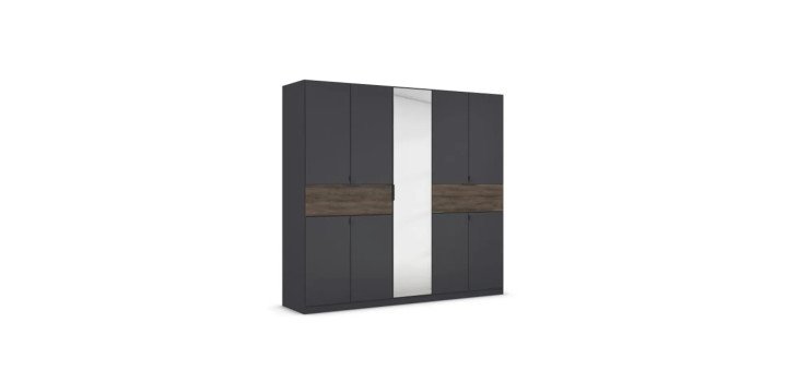 27e2e2a09970e070769d7ca9109e85751358fa25 Dreht renschrank Ticao B 226 cm Grau Metallic Freisteller 1