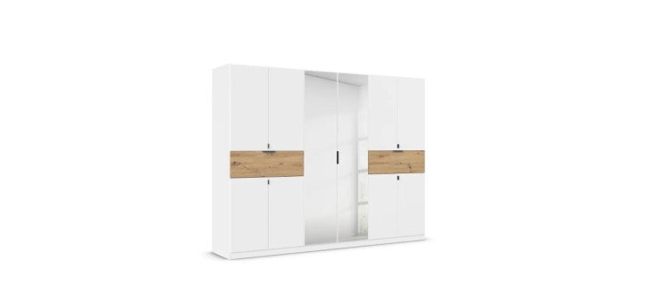 57c94fa18c78ac76a8af2660deb7ff1a40043d40 Dreht renschrank Ticao B 271 cm Wei Eiche Dekor Freisteller 1