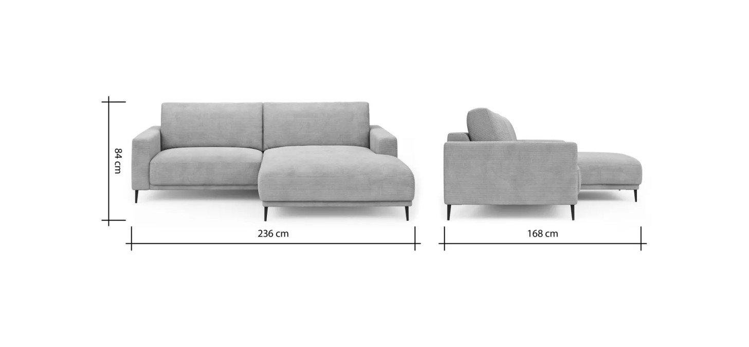 2a82630d572086643ea94df6c68c340b33f348fe gf Ecksofa Solero Stoff Feincord Sand bemFreisteller 144922