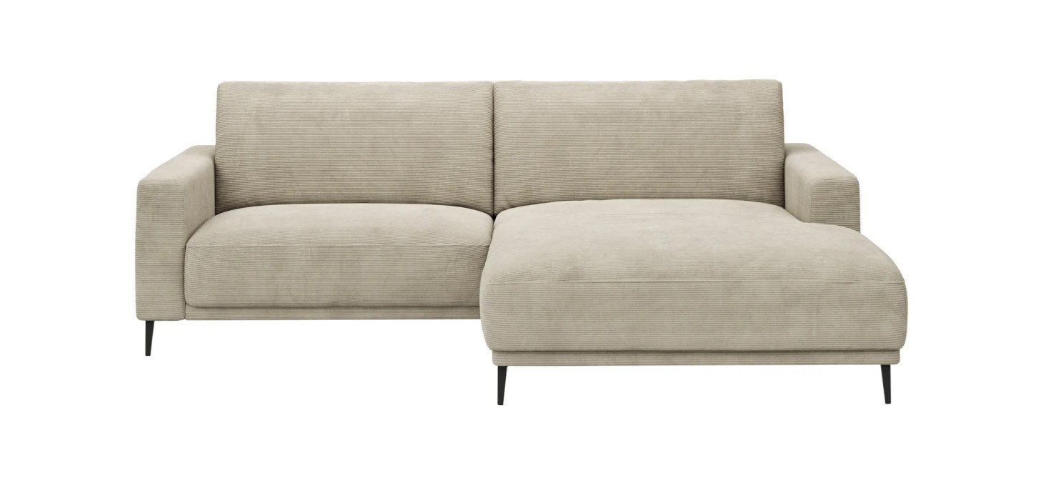 8b542be0be34df20c206c7ae96a46833758ceb80 gf Ecksofa Solero Stoff Feincord Sand masterbild 144922