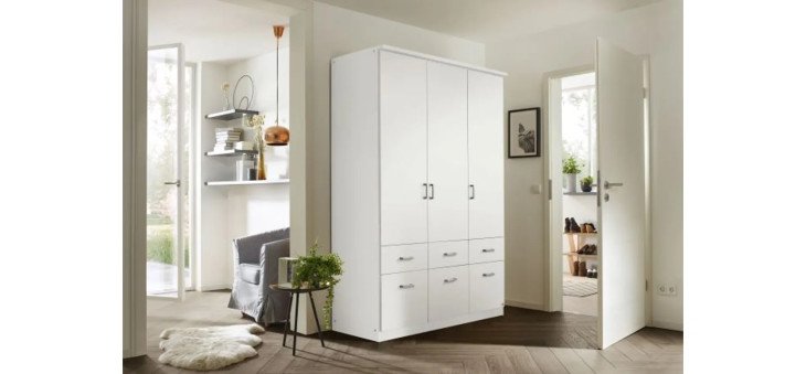 91156ba3c981dbc48717e89e056bee5494d4a6c2 Dreht renschrank ROYAN B 136 cm Wei Milieu 1