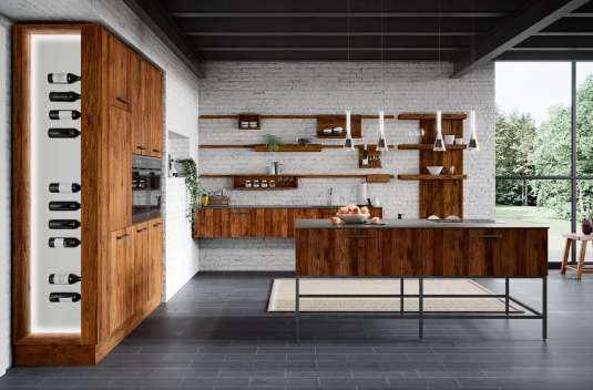 weiße Küche modernes Landhaus von Oster Küche