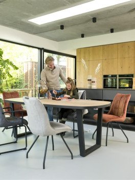 HEN AMB Avalon Avalox ovaal Natur Oak modellen 2