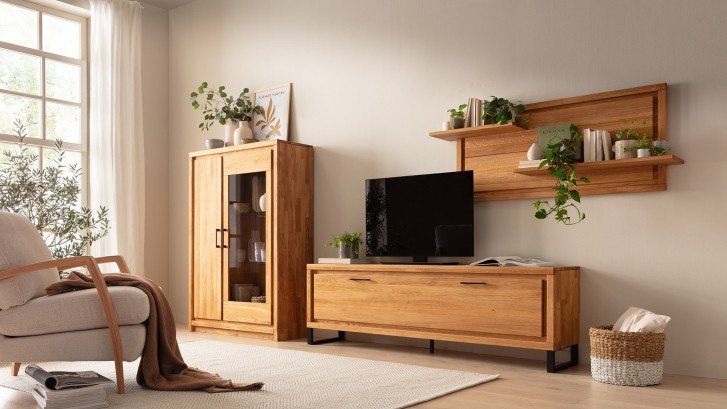 Massivholz Tv-Console